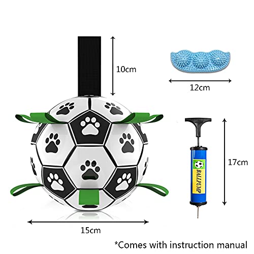 Anyingkai Pelota de Juguete para Perros,Fútbol para Perros,Juguetes de Inteligencia para Perros,Juguete de Agua Perro,Bola Interactiva Perros,Pelota Juguete Perro,Juguete Interactivo Perro