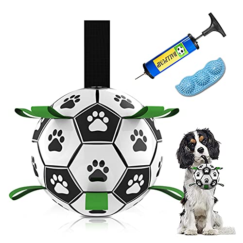 Anyingkai Pelota de Juguete para Perros,Fútbol para Perros,Juguetes de Inteligencia para Perros,Juguete de Agua Perro,Bola Interactiva Perros,Pelota Juguete Perro,Juguete Interactivo Perro