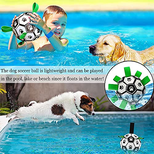 Anyingkai Pelota de Juguete para Perros,Fútbol para Perros,Juguetes de Inteligencia para Perros,Juguete de Agua Perro,Bola Interactiva Perros,Pelota Juguete Perro,Juguete Interactivo Perro