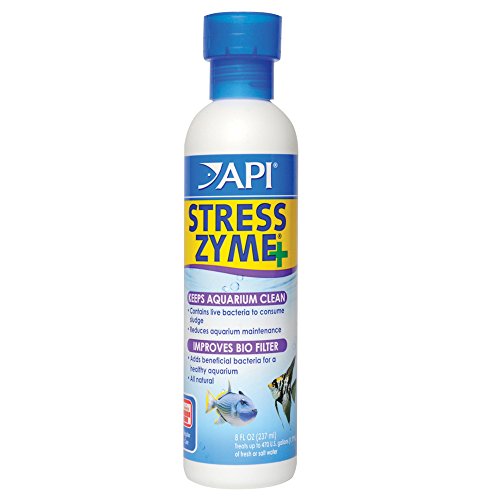 API Stress Zyme Agua Dulce y Agua Salada Acuario solución de Limpieza