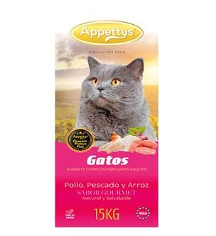 Appettys Cats Pienso Premium para Gatos 15 KG