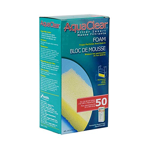 AquaClear Carga de Carbon Foamex 50, 200