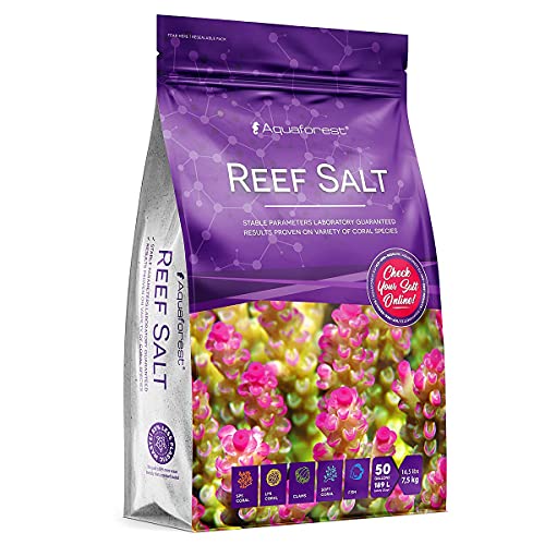 Aquaforest Reef Salt - Sal marina para acuario, 7,5 kg