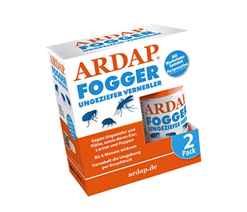 Ardap Fogger Nebulizador Para Bichos para 2 Espacios hasta, 60 m²