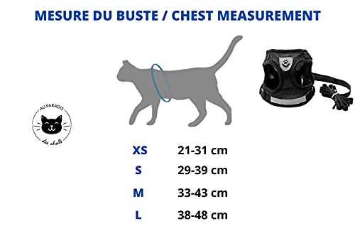 Arnés Ajustable Para Gatos, Gatitos, Perros Pequeños Tipo Chihuahua, Cachorros, Conejos. Suministrado Con La Correa, Ideal Para Pasear Con Su Mascota + Bono: 2 Ganchos Para Garrapatas Gratis