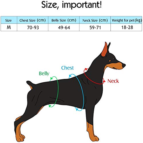 Arnés Chaleco Mochila para Perro Mediano y Grande, Bolsa Sillín Portador Impermeable para Senderismo Viaje Paseo, Alforja Ajustable con Tira Reflectante para Mascota (Naranja, M (Perro 18kg - 28kg)