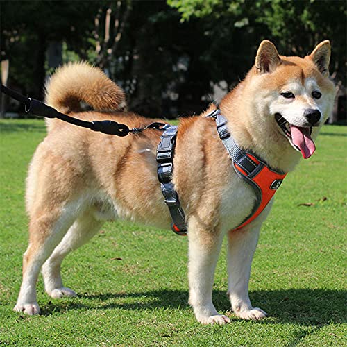 Arnés para Perros De Alquiler Rápido con Relleno De Nailon para Perros Grandes, Accesorios para Mascotas, Accesorios para Perros, Naranja_XL. Mediano Peque?o Collares para Perros