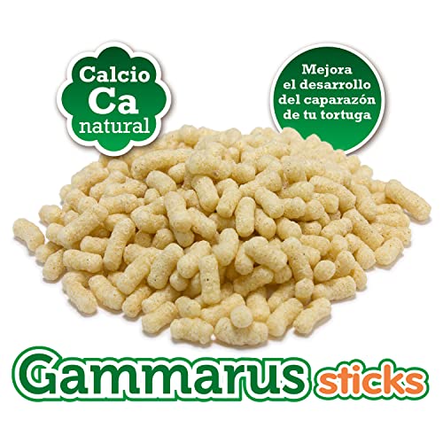 ARQUIVET Gammarus Sticks 1.050 ml - Comida para Tortugas de Agua - Pienso Tortugas acuáticas - Alimento Completo Flotante - Buen Desarrollo del caparazón