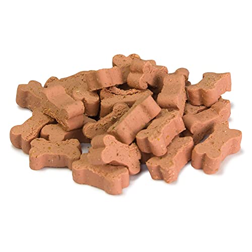 Arquivet Soft Snacks para Perro Huesitos Salmón Pack 14 x 100 g - Snacks Naturales para Perros de Todas Las Razas - Premios, recompensas, chuches para Perros