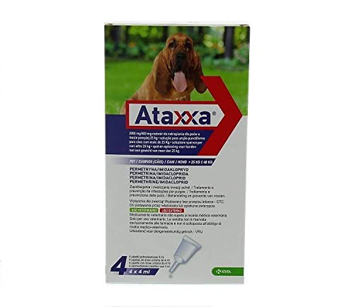 ATAXXA SPOT ON*4PIP 4ML 25KG