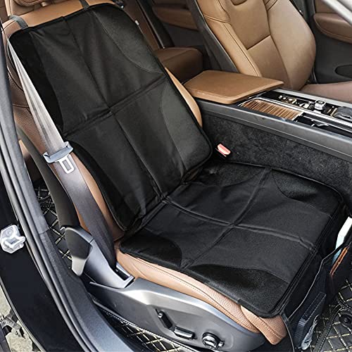 AUTUUCKEE Funda protectora para asiento de coche con bolsillo de almacenamiento (tamaño: una sola capa)