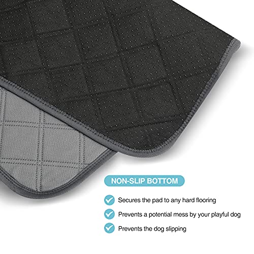 Avont 2 uds. Alfombra Perros Pipi, Empapadores Perros Reutilizables Almohadillas de Entrenamiento Lavable Ultra Absorbent Antideslizante Toallitas Entrenamiento Mascotas para Cachorros -60×45cm