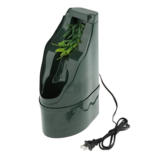 B Blesiya Fuente De Agua Potable para Reptiles Y Terrarios De Lagarto Humidificador Fáciles De Limpiar