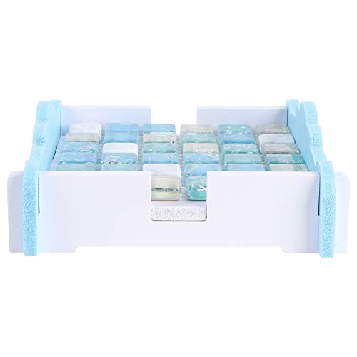 Balacoo Casa de Hámster de Verano Cama de Cristal para Hámster Pequeños Animales de La Mascota Jaula de La Casa de La Casa de Verano Fresco Nido de Hámster 13X9cm