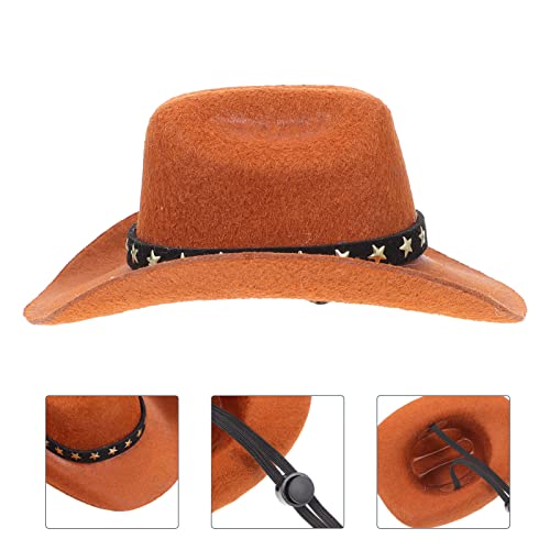 Balacoo HUNTIER - Sombrero de vaquero para perro, gorro de pepei, gorro ajustable, accesorio para disfraz de cowboy para cachorros, para fiestas, foto M