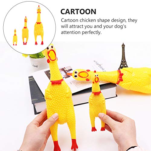 Balacoo Mini Pollos Elásticos de Goma para Fiestas Infantiles Favores de Las Medias Rellenadoras de Premios de Clase Decoraciones Suministros de Cumpleaños Vacaciones Piñatas Rellenos Y