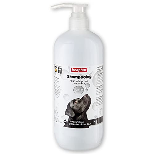 Beaphar Champú Perros Pelo negro 1 L, Un tamaño, 1 L 1 unidad 1000 ml