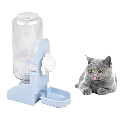 Bebedero Automático para Perros, Ispensador de Agua para Gatos, Bebedero Automático para Mascotas, 500ml Colgando Dispensador de Agua, para Perro, Gato, Conejo