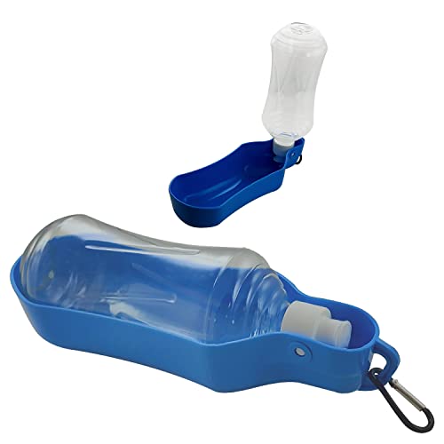 Bebedero de Viaje para Perros 500ML. Bebedero Portátil Perros. Botella de Agua para Perros Portátil. Ref.51186