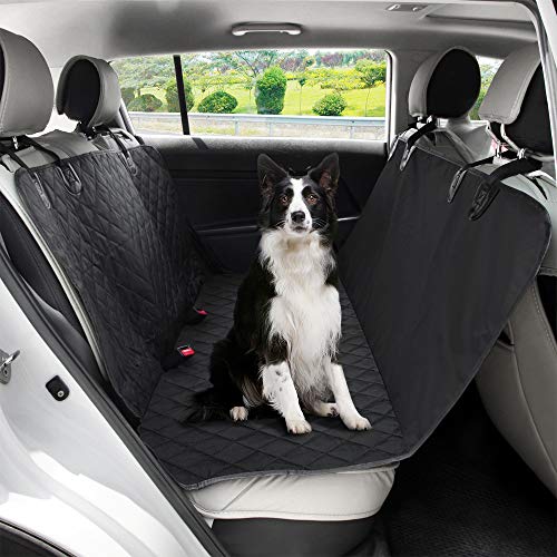 Beinear Funda Coche Perro, Cubierta Asiento Ipermeable Antideslizante para Mascotas, Protector de Asiente de Coche, Universal para SUV, Camión, Transportar y Viaje, 147x137 cm