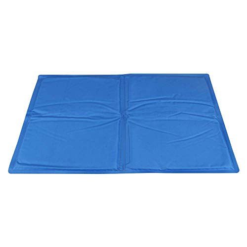 BePetMia Alfombrilla De Refrigeración para Perros y Gatos, Esterilla de Refrigeración para Mascotas, Manta De Gel Frío, Esterilla para Mascotas, Casa Y Viajes, XL: 50 x 90 cm.