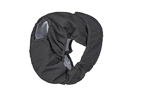 BePetMia Pañales Lavables para Perras, Calzoncillos Higiénicos para Perras en Celo, 5 Tallas de XS a XL, Apto para Todas Las Perras con Incontinencia (M: 40-55cm, Negro)