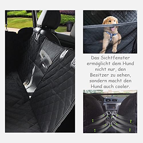 Big Ant Manta para perros Tesla Model 3, impermeable para asiento trasero de coche y maletero, cubierta para coche con cinturón de seguridad y ventana de visión, modelo 3