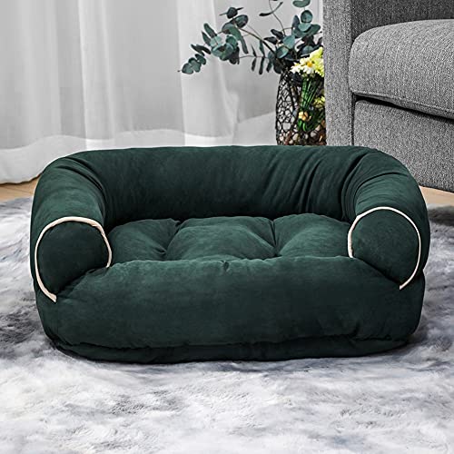 Biutimarden Sofá y sofá extraíble para Perros y Gatos, sofá Cama de algodón Lavable para Mascotas, salón para Descansar y Relajarse, sofá para Animales con cojín, Cama para Perros y Asiento