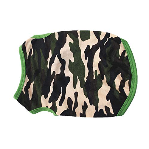 BNLINI Chaleco Perro Verano Verano Ropa para Perros Doggy Abrigos Ropa para Mascotas Ropa Cachorro Ropa Ropa para Perros Abrigo de Perro Green,X-Small