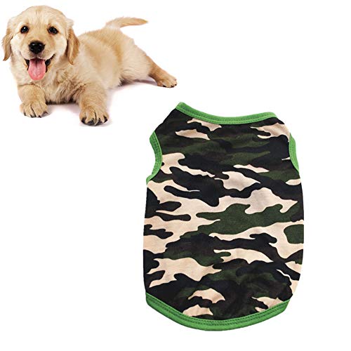 BNLINI Chaleco Perro Verano Verano Ropa para Perros Doggy Abrigos Ropa para Mascotas Ropa Cachorro Ropa Ropa para Perros Abrigo de Perro Green,X-Small