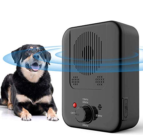 BO-sense Dispositivo antiladridos, Dispositivo antiladridos con inofensivo, Recargable e Impermeable, detecta el Sonido de los ladridos de Perros de hasta 30 pies