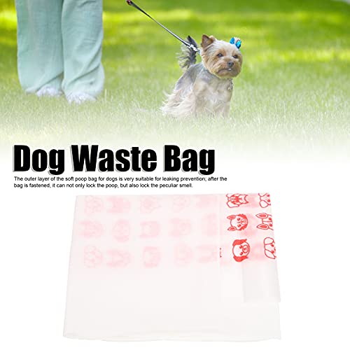 Bolsa De Caca De Perro, Dispensador De Bolsa De Caca Espesa Para Caca De Mascota(100 tabletas)