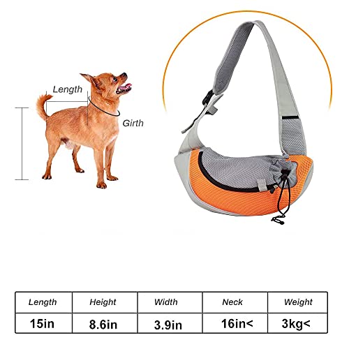 Bolso De Hombro para Mascotas, Bolsa De Viaje para Perros, Bolso Bandolera para Mascotas De Un Hombro, para Gatos, Perros, Cachorros, Gatitos, Conejitos