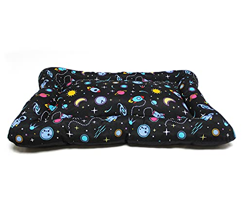 BPS Manta Colchoneta para Perros Gatos Cama Mascotas Antideslizante Tamaño S/M/L Portatil Colchón Sofá Almohada Suave (S: 60x45 cm, Universum) BPS-14094UN