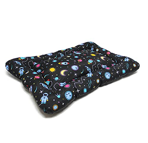 BPS Manta Colchoneta para Perros Gatos Cama Mascotas Antideslizante Tamaño S/M/L Portatil Colchón Sofá Almohada Suave (S: 60x45 cm, Universum) BPS-14094UN