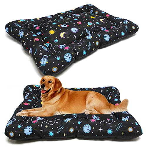 BPS Manta Colchoneta para Perros Gatos Cama Mascotas Antideslizante Tamaño S/M/L Portatil Colchón Sofá Almohada Suave (S: 60x45 cm, Universum) BPS-14094UN