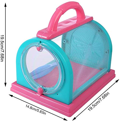 Caja de alimentación de insectos, caja de cría de mascotas para espectáculos, caja de reproducción, cuadro de observación, caja de captura de acrílico, caja transparente, caja de insectos de insecto y