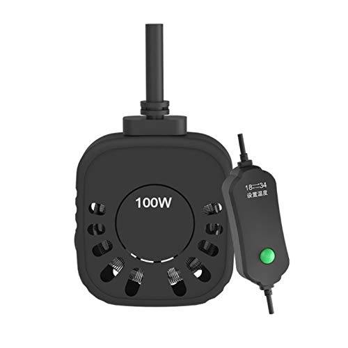 Calentador de Acuario 100W / 150W / 50W Mini Calentador De Tortugas De Acuario con Tortugas Protectoras TORTUMAS Hot Rod TEMPERATORIO Control AUTOMÁTICO Tanque DE Peso Tortuga (Colore : 100W)