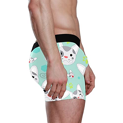 Calzoncillos tipo bóxer para hombre, calzoncillos tipo bóxer, para perros, mascotas, animales, ropa interior ajustable, transpirable, paquete de 1, 1 color, XL