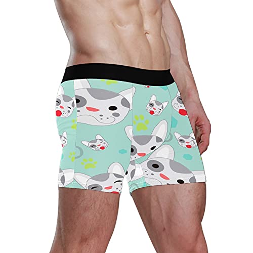 Calzoncillos tipo bóxer para hombre, calzoncillos tipo bóxer, para perros, mascotas, animales, ropa interior ajustable, transpirable, paquete de 1, 1 color, XL