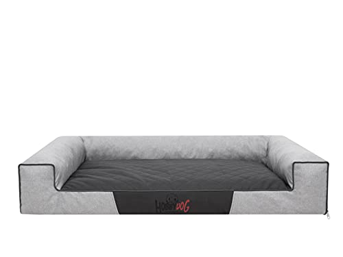 Cama para mascotas, cojín para perros, tumbona, cojín para perros, cama, sofá, cesta para mascotas, sofá para perros, con piedras ecológicas, L – 80 x 55 cm