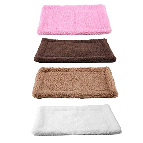 Cama para Mascotas Colchón Antideslizante Saco de Dormir de Invierno cálido Mini Erizo de algodón Lindo Juguete de Jaula de casa de Animales pequeños Cuna para erizos Cuna Tipo Peluche Suave cálida