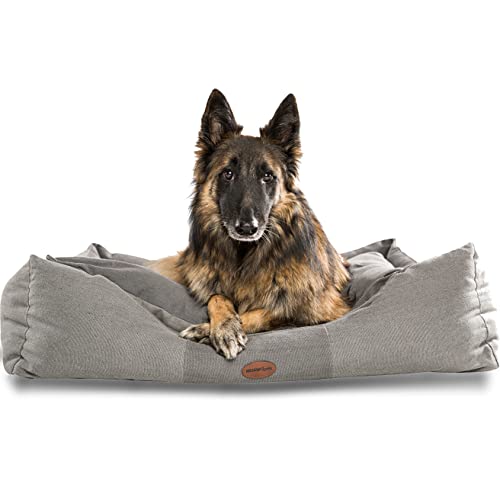 Cama para perros de alta calidad, para perros pequeños, medianos y grandes, regalo para dueños de perros, amantes de los perros y dueños de perros