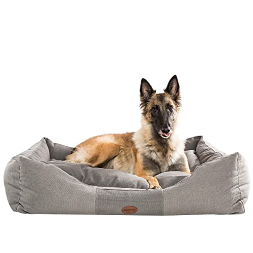 Cama para perros de alta calidad, para perros pequeños, medianos y grandes, regalo para dueños de perros, amantes de los perros y dueños de perros