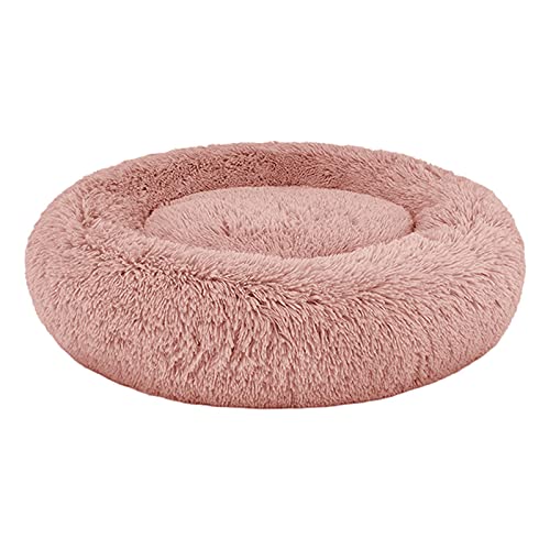 Cama para Perros Donut Cama Redonda y Suave para Mascotas Sofá Cama para Cachorros con Piso Antideslizante y Cama Lavable para Mascotas de 50/60/70 cm Adecuado para Mascotas Pequeñas y Medianas