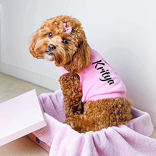 Camisetas Personalizadas de Verano para Perros, Camisetas Personalizadas, Disfraces con tu Nombre/Foto/Logotipo para Mascotas, Perros, Cachorros, Gatos, Gatitos