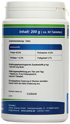 Canina Pharma Biotin Forte Tabletten 200 g