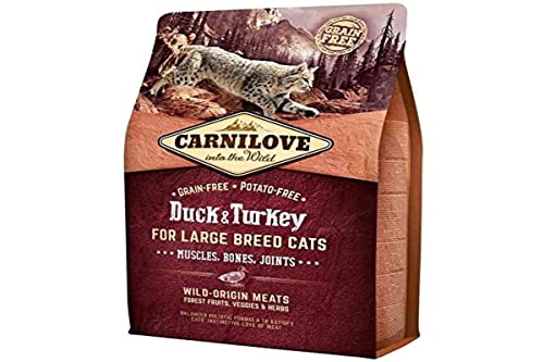 Carnilove Feline Adult Large Pato Pavo 2Kg 2000 g