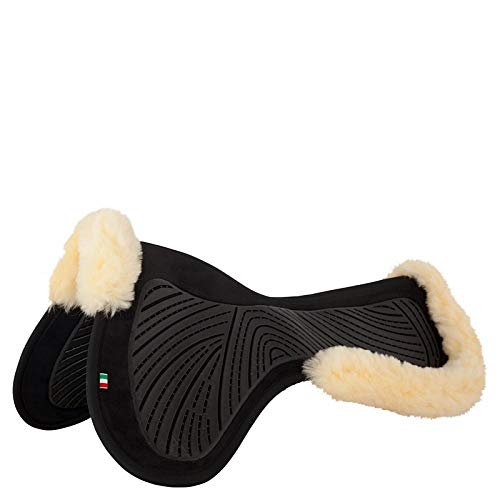 Carr & Day & Martin BR Twin Sided Sheepskin - Almohadilla de gel blanda (talla L)