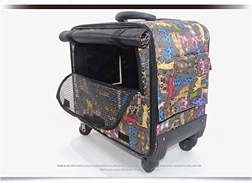 Carrito para Mascotas, Estuche para Carrito para Mascotas Bolsa para Transporte de Mascotas Carrito Integrado Lleve una Bolsa para Perros para Salir Bolsa para Perros y Gatos portátil Bolsa para perr